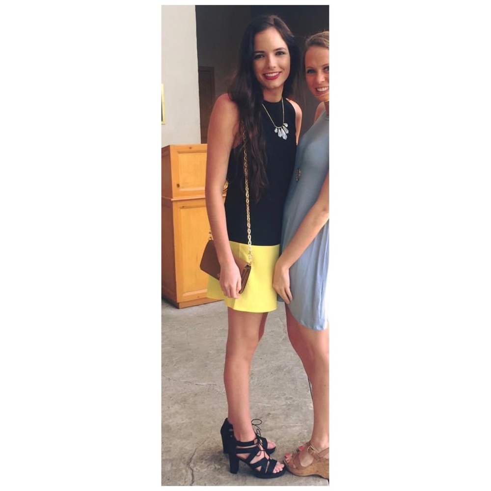 Alice + Olivia Colorblock Dress
